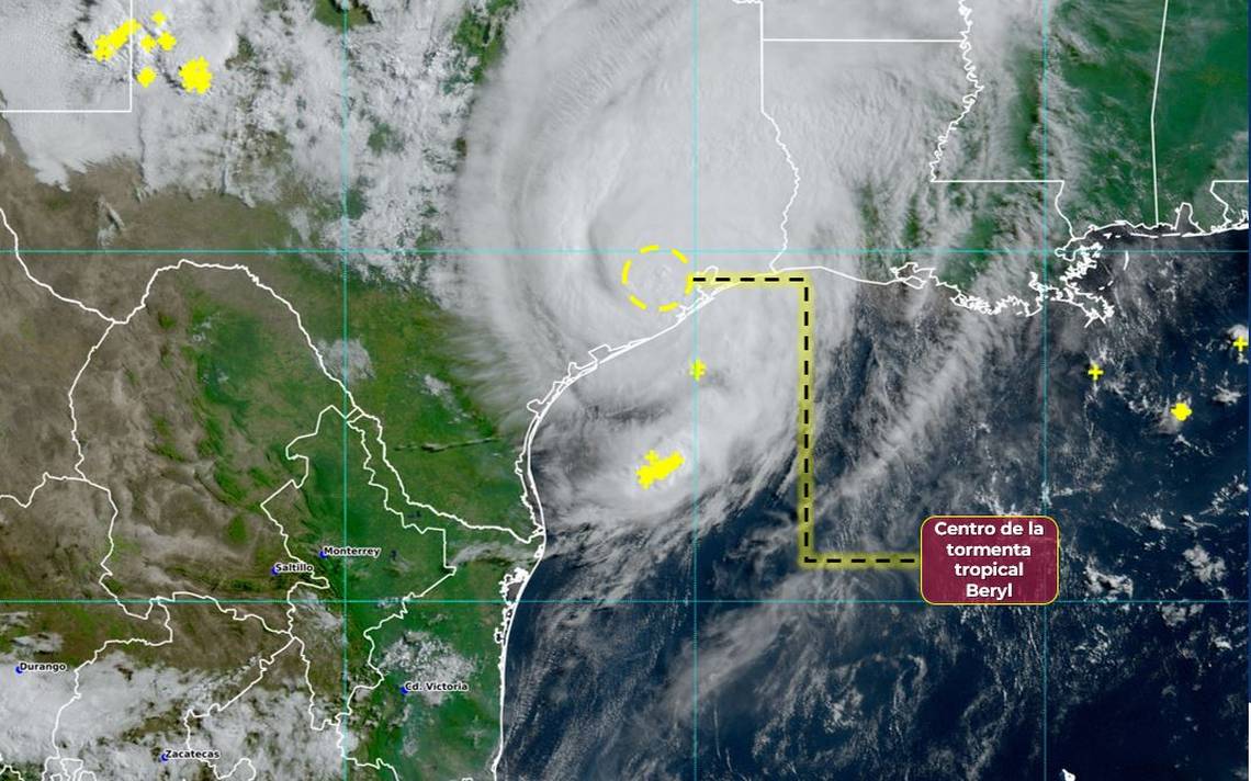 Se Espera Un Nuevo Frente Fr O Para Tamaulipas Mientras Beryl Se Aleja Como Tormenta Tropical